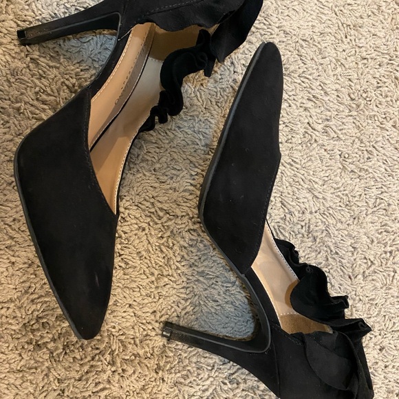 🖤Christian Siriano • black suede heel • 7 • VGUC - Picture 10 of 10